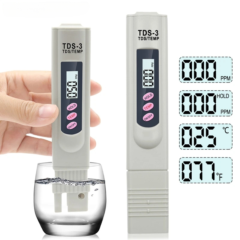 Marine Aquarium Equipment - 1/3 pçs portátil lcd digital tds
