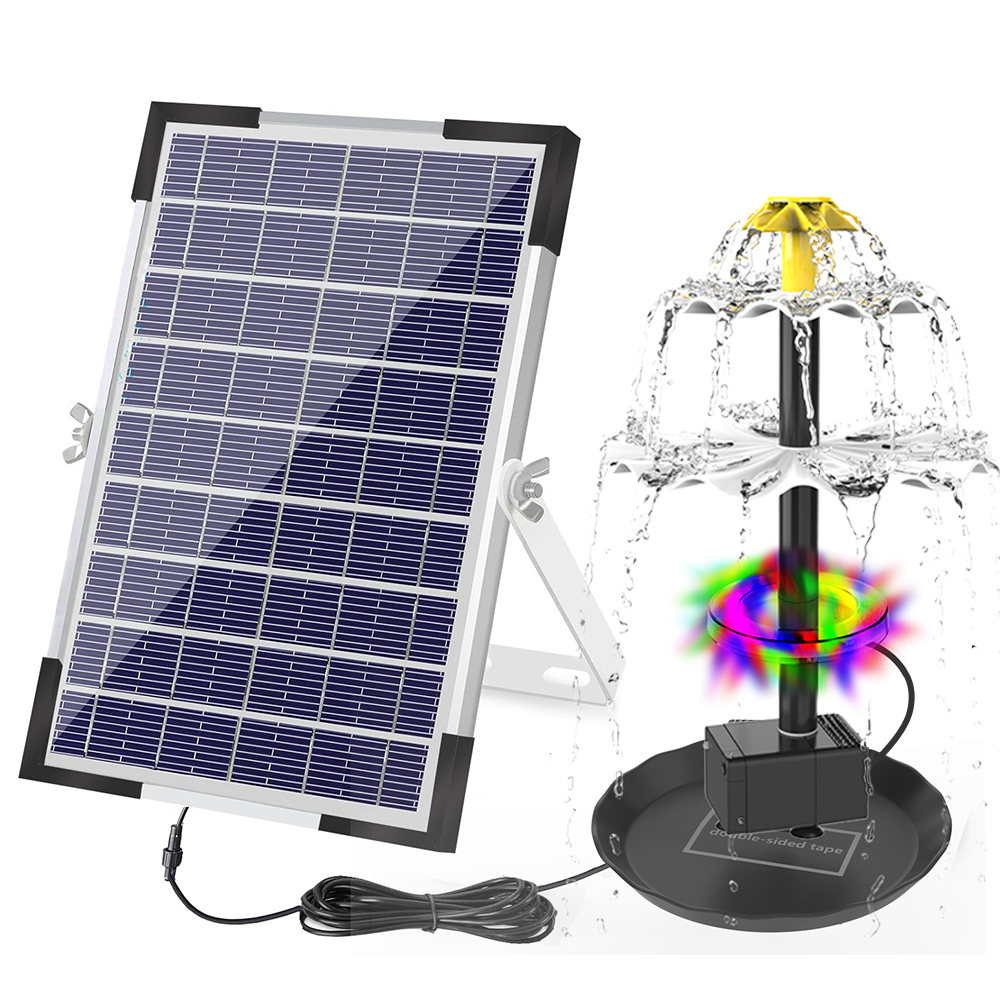 Marine Aquarium Equipment - Solar Powered água fonte bomba para