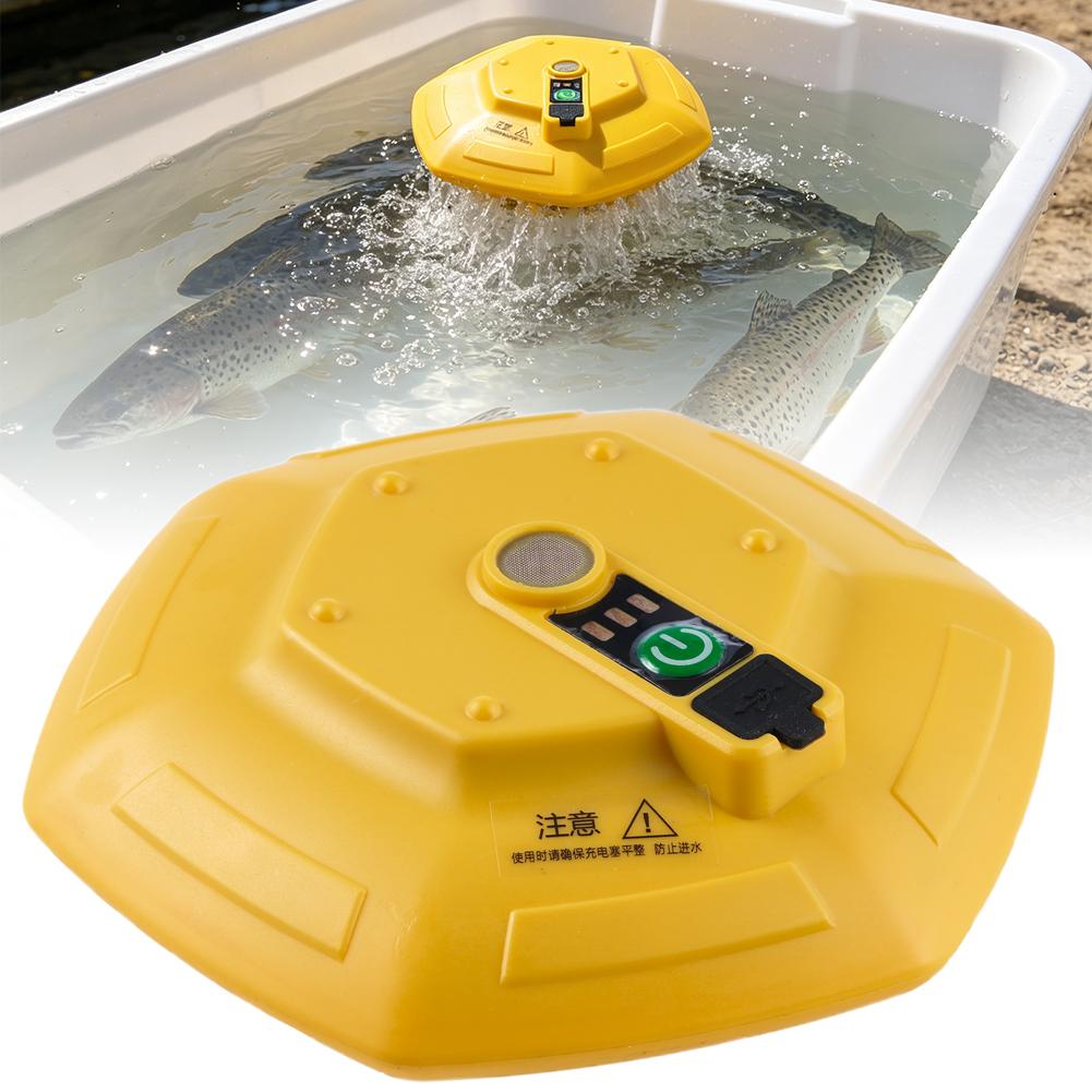 Marine Aquarium Equipment - Bomba de Oxigênio Sem Fio Recarregável