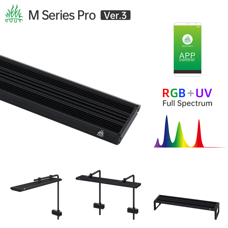 Marine Aquarium Led Lights - Luminária LED RGB UV para Aquário