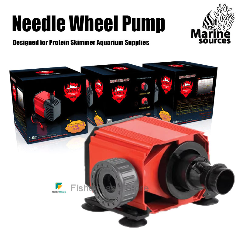 Marine Aquarium Return Pump - Bomba de roda de agulha Red
