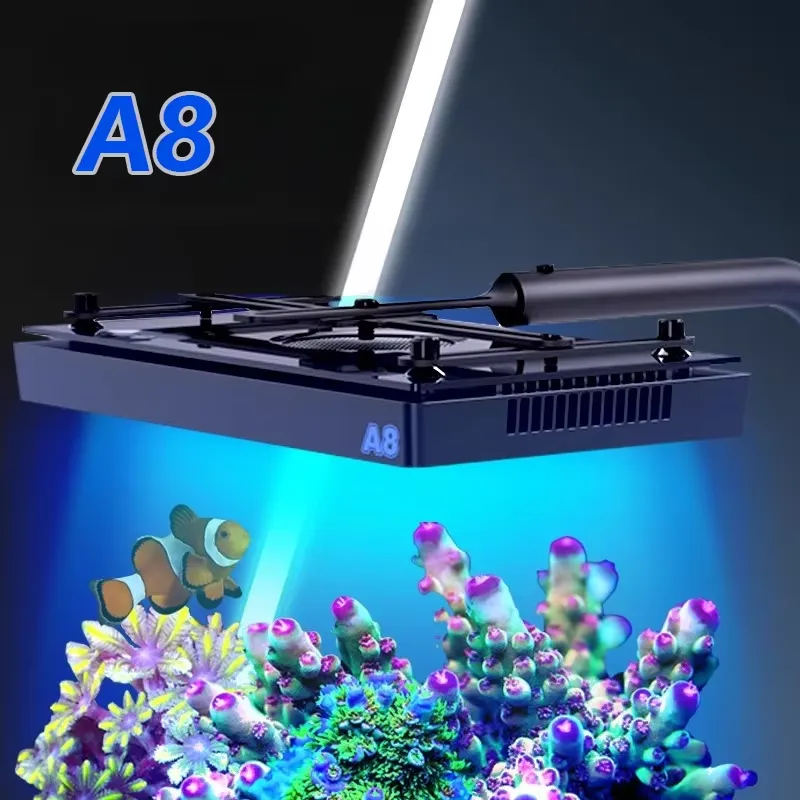 Marine Aquarium Led Lights - Luz LED Marinha A8SE II Max