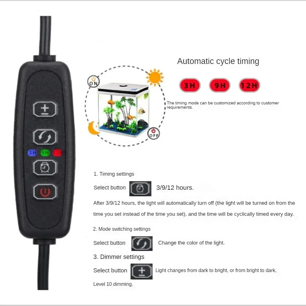 Regulável led luz do aquário 1 - Marine Aquarium Led Lights avaliação e preço