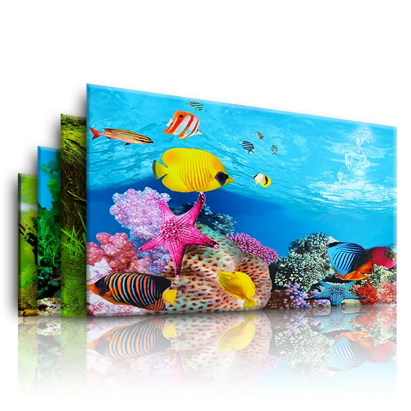 Fundo para aquário 3d adesivo  - Marine Aquarium All In One avaliação e preço
