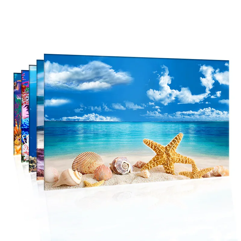 Fundo para aquário 3d adesivo  - Marine Aquarium All In One avaliação e preço