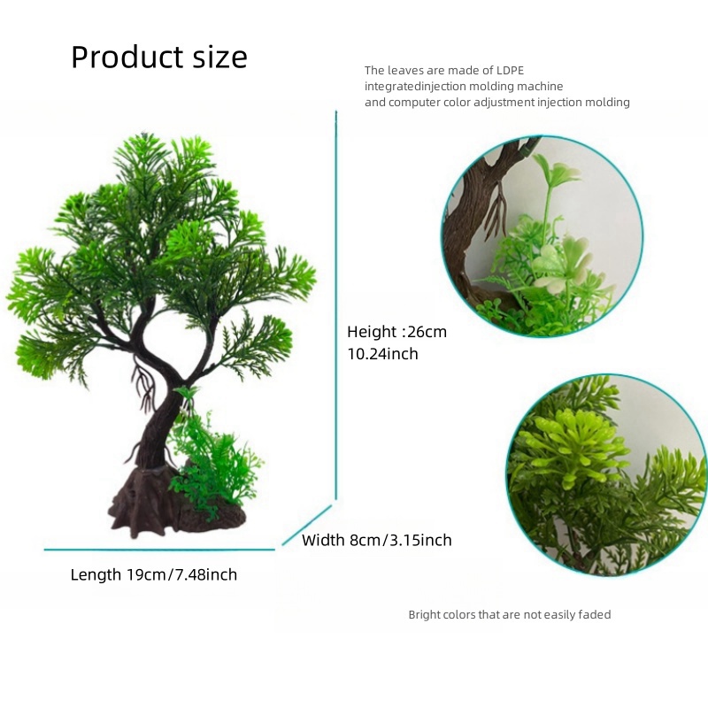 Artificial Aquarium Decor Plan - Marine Aquarium All In One avaliação e preço