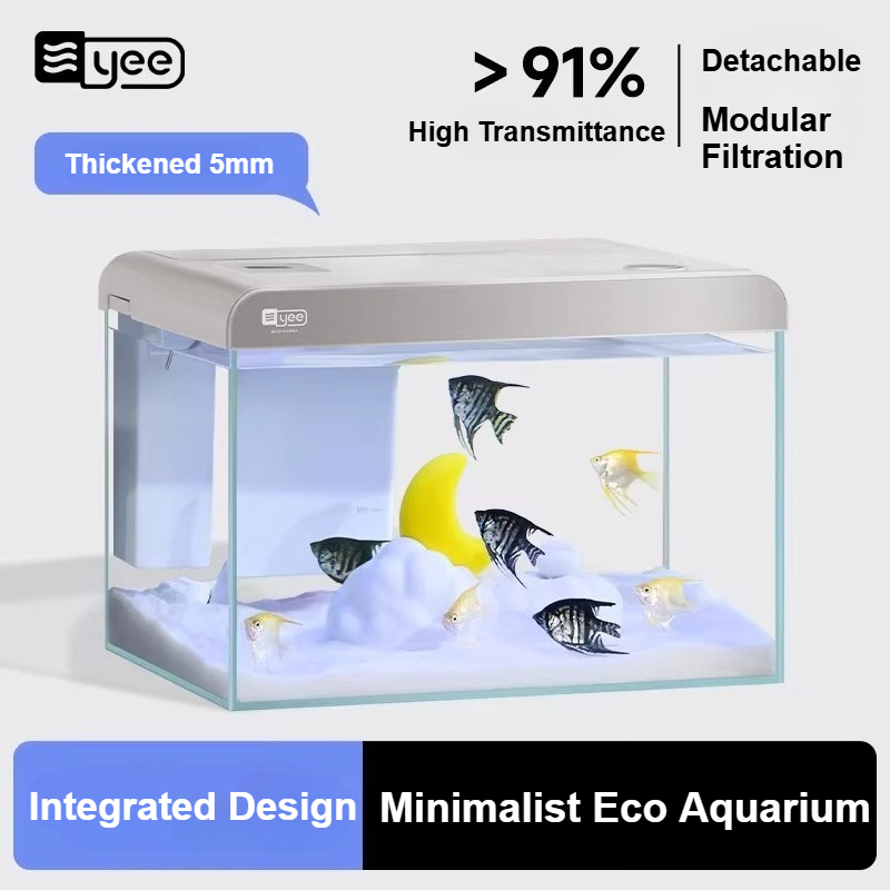 Aquário de Mesa em Vidro Ultra - Marine Aquarium All In One avaliação e preço