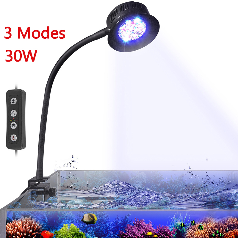 Aquário led luz de recife água - Marine Aquarium Led Lights avaliação e preço