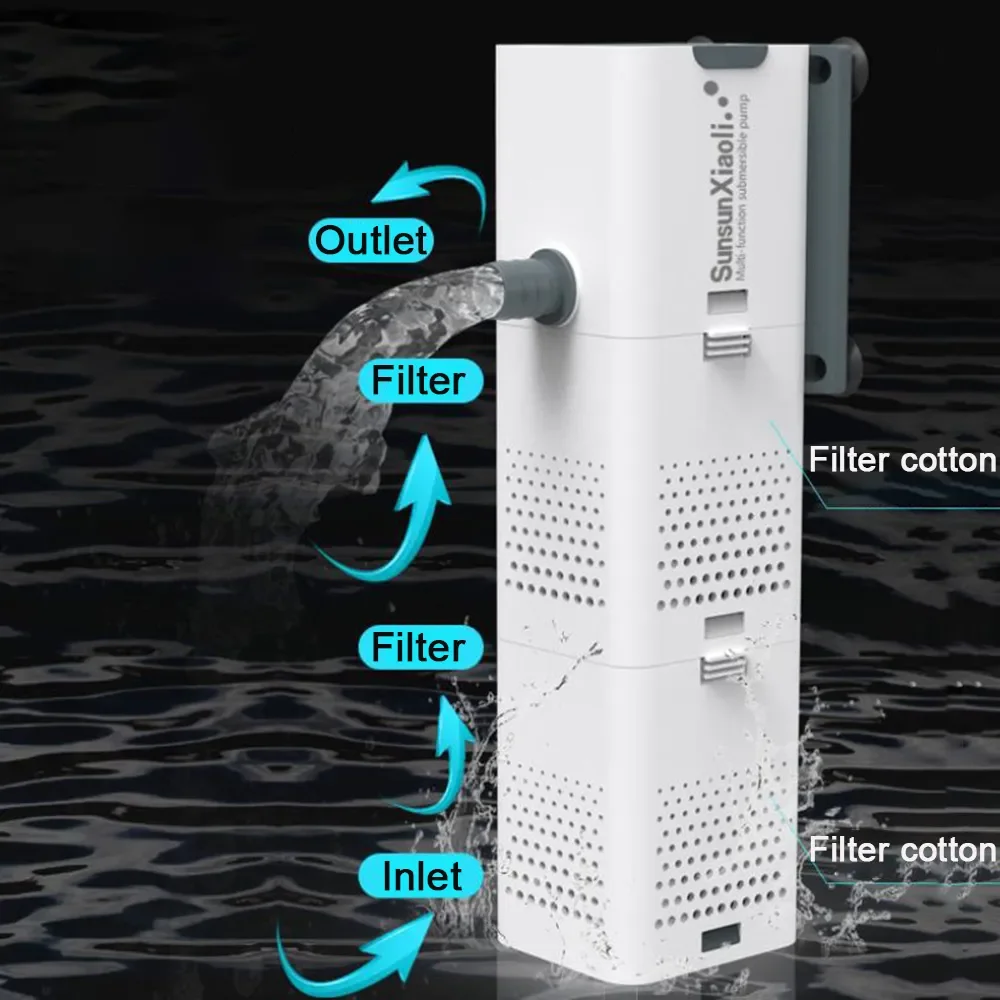 Bomba de filtro de aquário 3 e - Marine Aquarium Equipment avaliação e preço